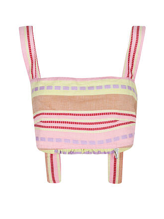 PEARL & CAVIAR | Top Corto Ajustado ZAKAR