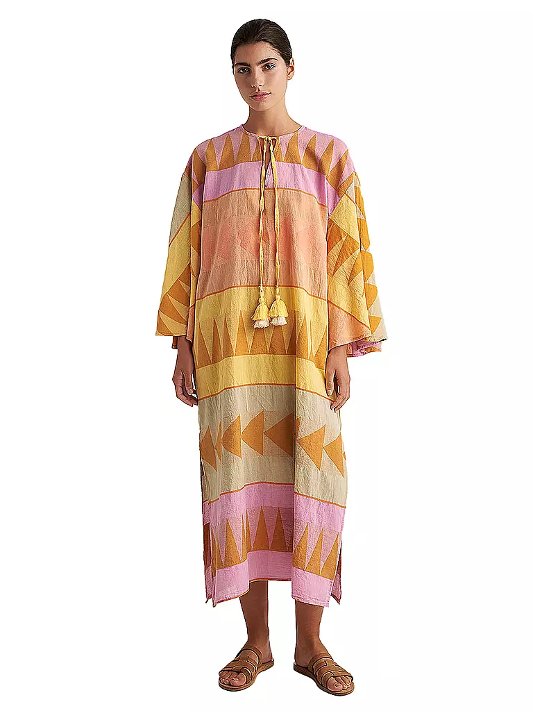 PEARL & CAVIAR | Maxikleid ZAKAR | Naranja