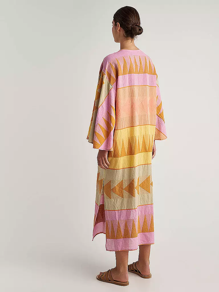 PEARL & CAVIAR | Maxikleid ZAKAR | Naranja