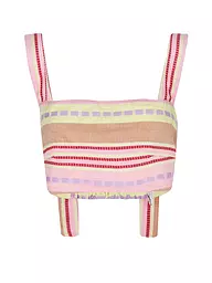 PEARL & CAVIAR | Top Corto Ajustado ZAKAR | Fucsia