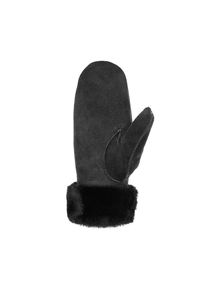 PEARLWOOD | Guantes de cuero - Manoplas FIONA | Negro