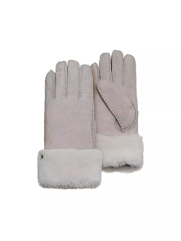 PEARLWOOD | Guantes de cuero EMMA | Beige