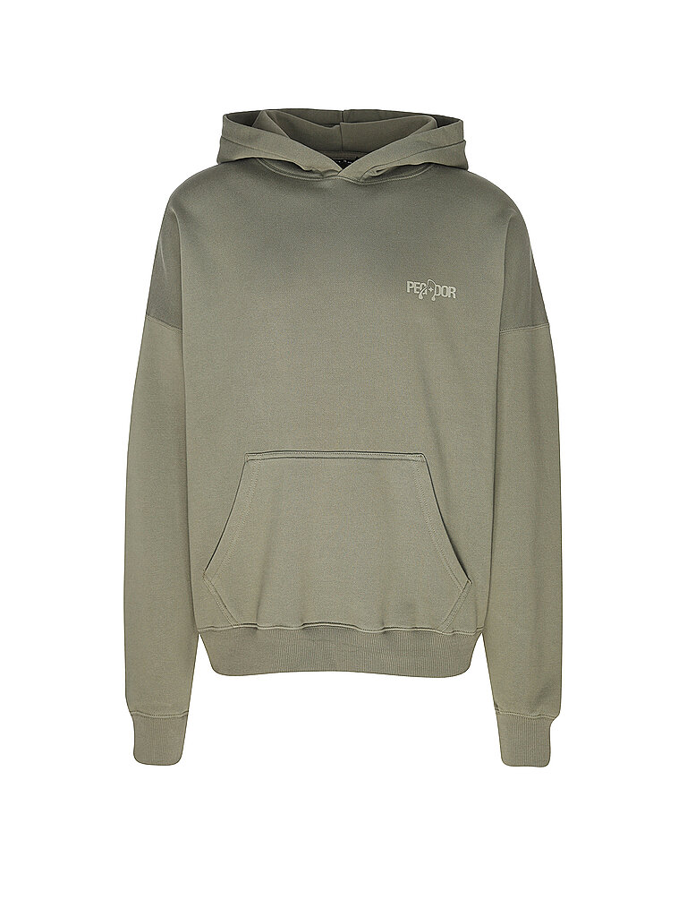 Pegador Sudadera con capucha - Hoodie MINER oliva