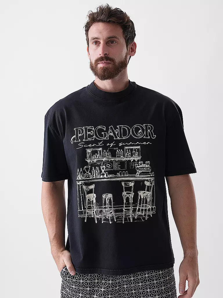 PEGADOR | Camiseta BARNO | Negro