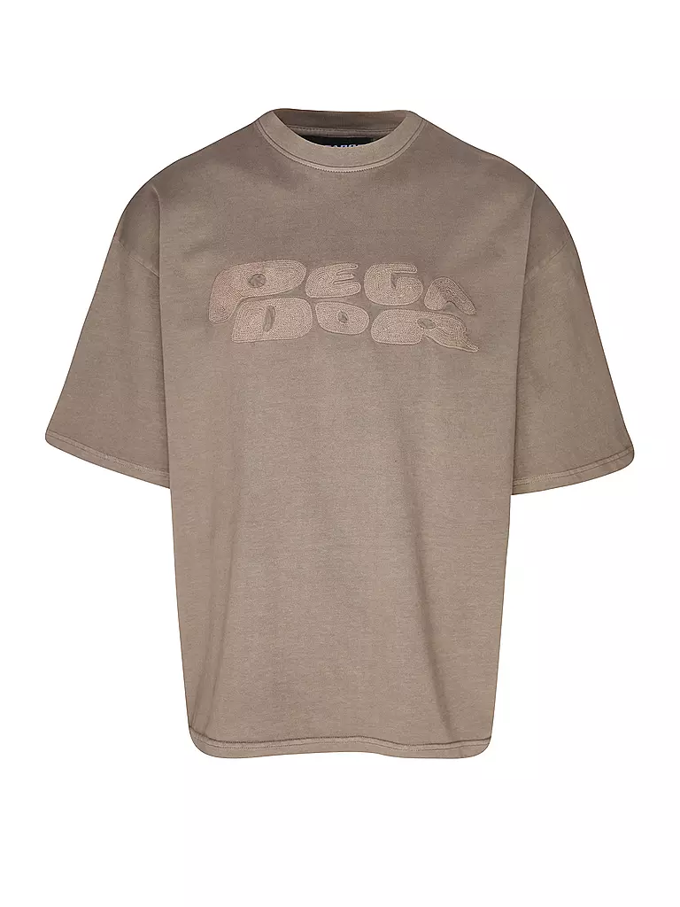 PEGADOR | Camiseta DREW | Marrón claro