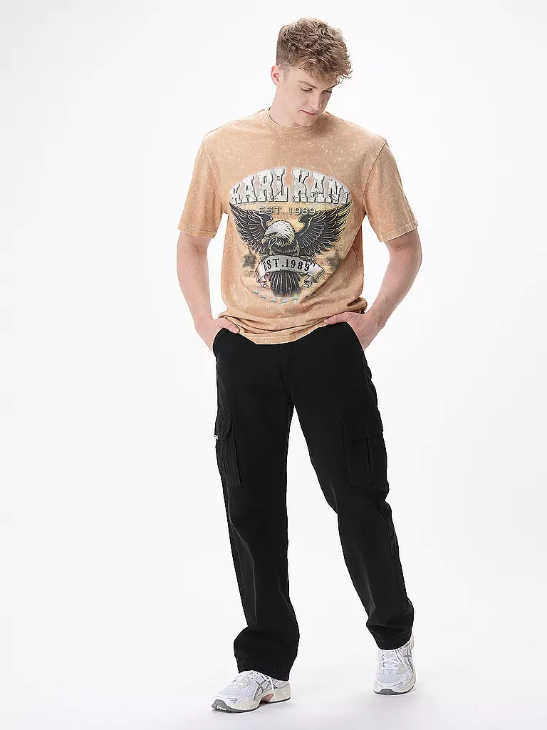 PEGADOR | Cargohose NEIVA Straight Fit | Negro