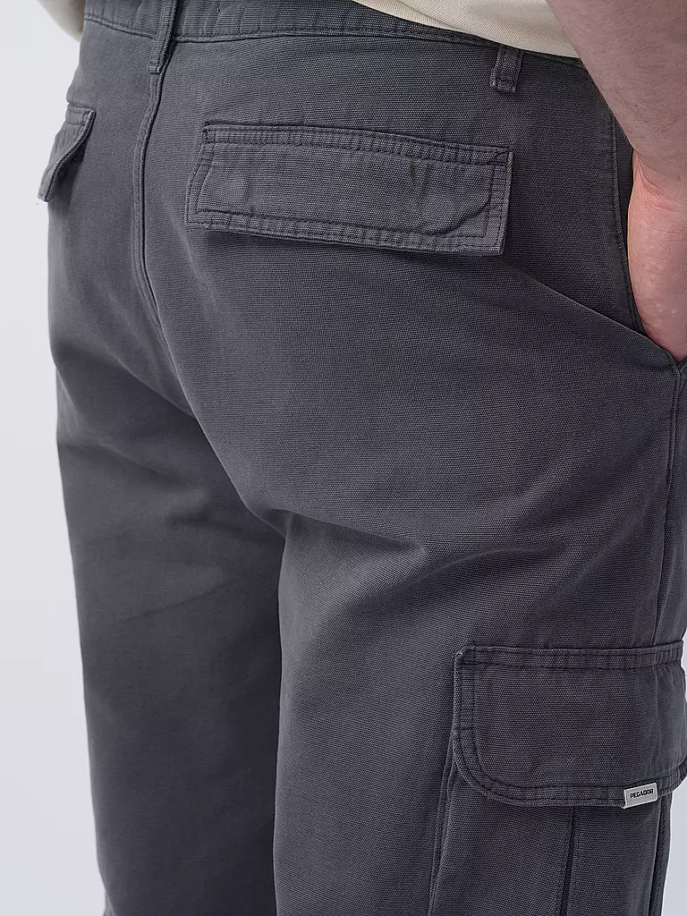 PEGADOR | Cargohose NEIVA Straight Fit | Gris