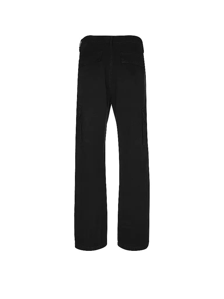 PEGADOR | Cargohose NEIVA Straight Fit | Negro