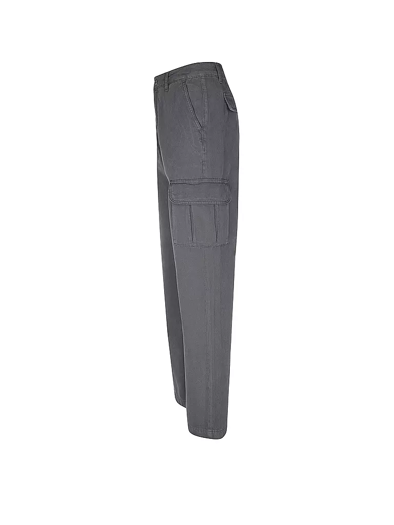 PEGADOR | Cargohose NEIVA Straight Fit | Gris
