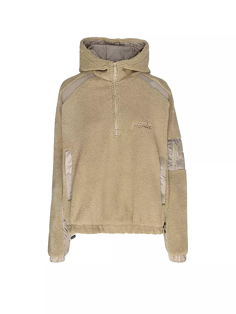 PEGADOR | Chaqueta híbrida BONNY TEDDY | Marrón claro