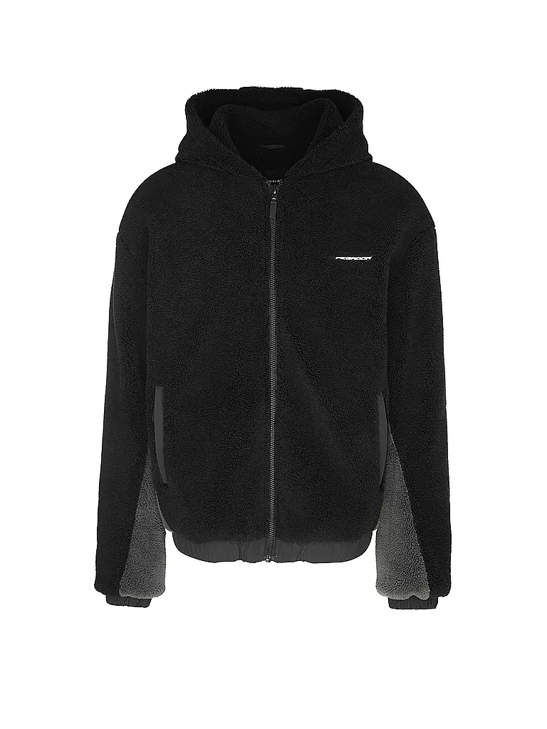 PEGADOR | Fleecejacke ABSECON | Negro