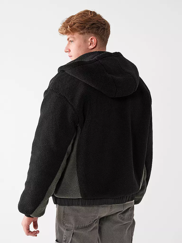 PEGADOR | Fleecejacke ABSECON | Negro