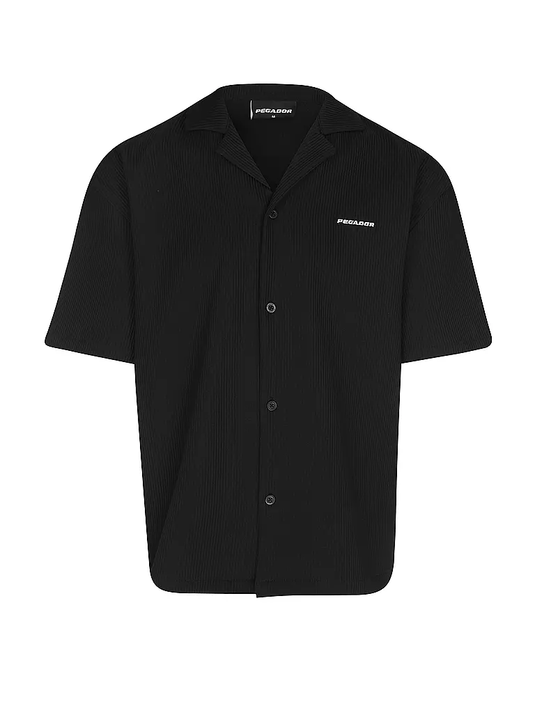 PEGADOR | Hemd Regular Fit TROY | Negro