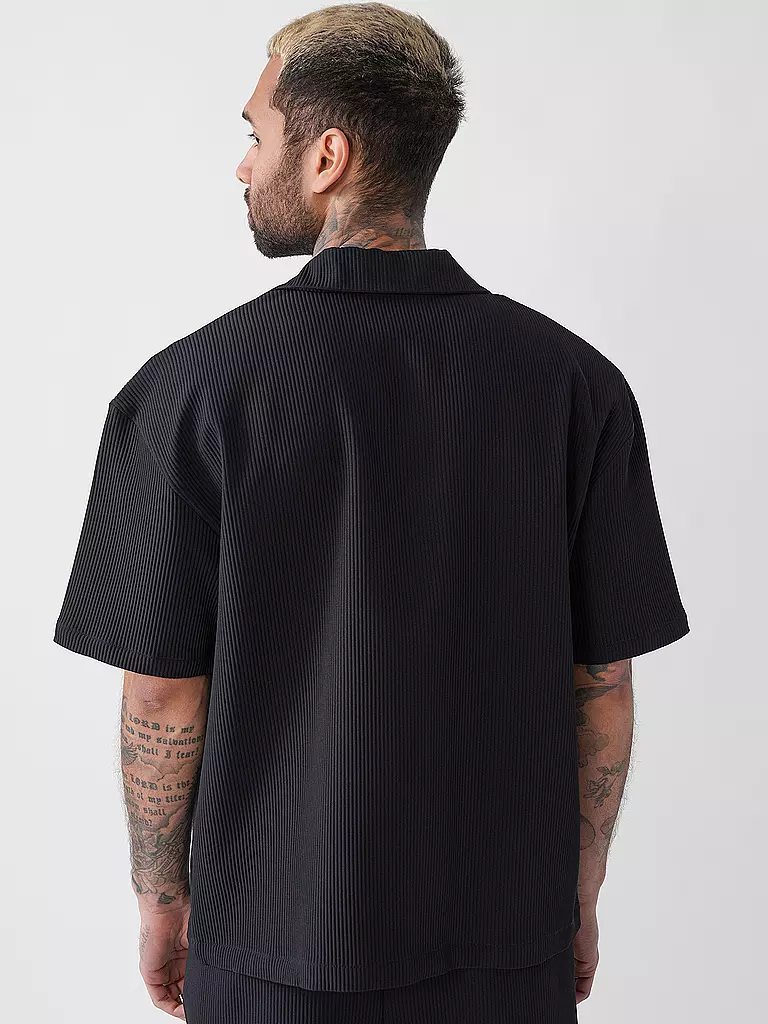 PEGADOR | Hemd Regular Fit TROY | Negro