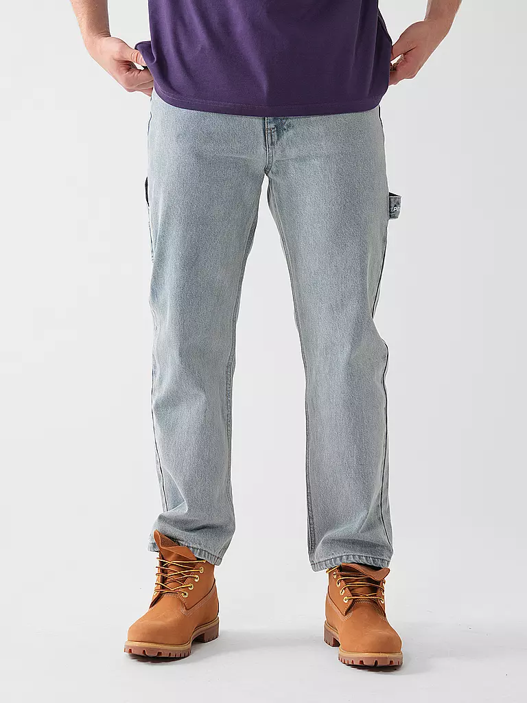 PEGADOR | Jeans Baggy Fit DAULE | Azul claro