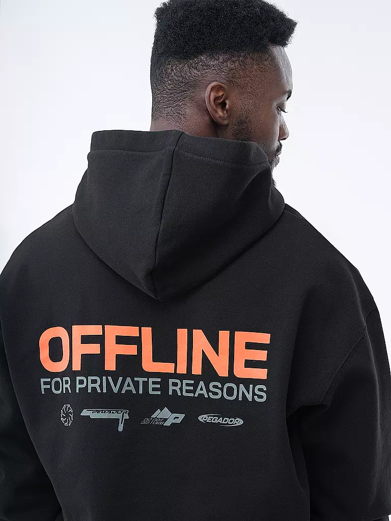 PEGADOR | Kapuzensweater - Hoodie FURBER | Negro