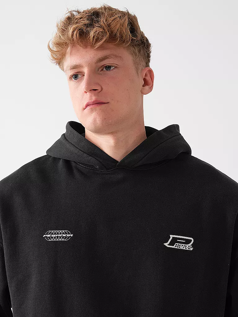PEGADOR | Kapuzensweater - Hoodie LANCE | Negro