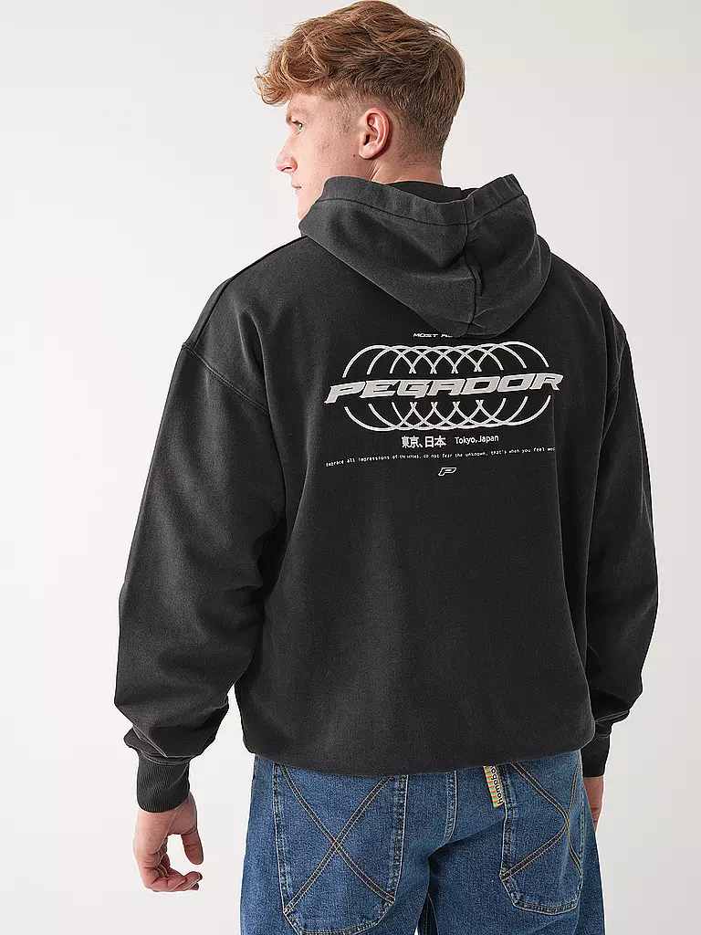 PEGADOR | Kapuzensweater - Hoodie LANCE | Negro