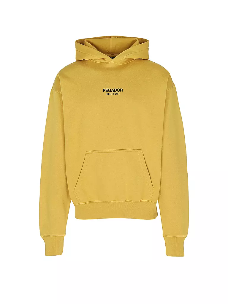 PEGADOR | Kapuzensweater - Hoodie Oversized Fit | Amarillo