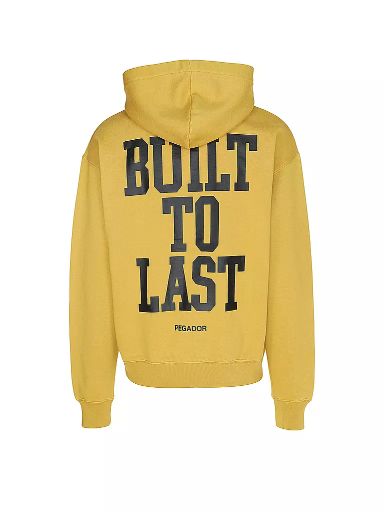 PEGADOR | Kapuzensweater - Hoodie Oversized Fit | Amarillo