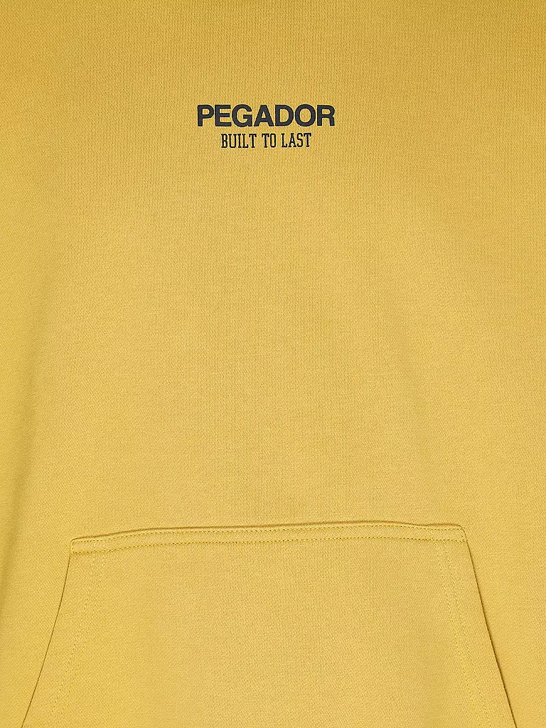 PEGADOR | Kapuzensweater - Hoodie Oversized Fit | Amarillo