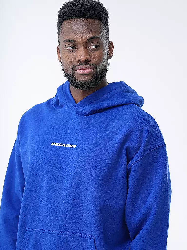 PEGADOR | Kapuzensweater - Hoodie Oversized Fit | Azul