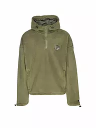 PEGADOR | Sudadera con capucha - Hoodie FALL TEDDY | Oliva