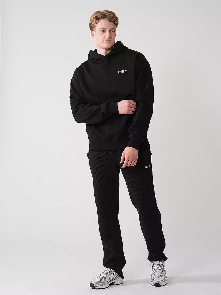 PEGADOR | Sudadera con capucha - Hoodie CLINTON | Negro