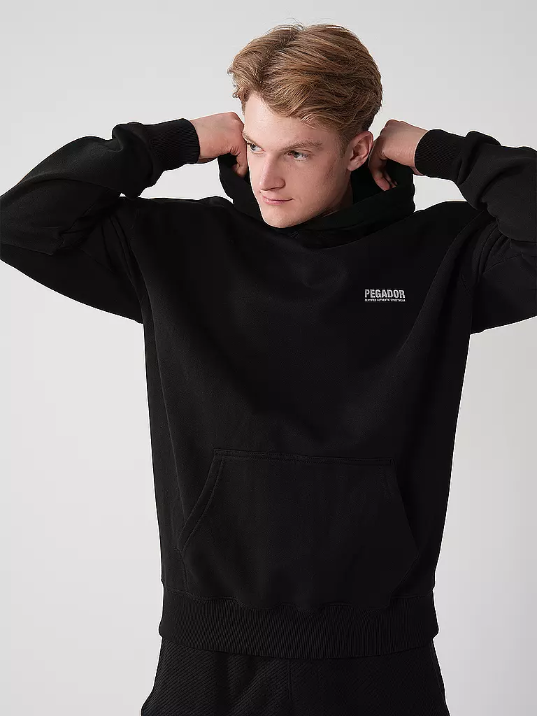 PEGADOR | Sudadera con capucha - Hoodie CLINTON | Negro