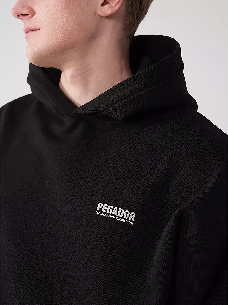 PEGADOR | Sudadera con capucha - Hoodie CLINTON | Negro