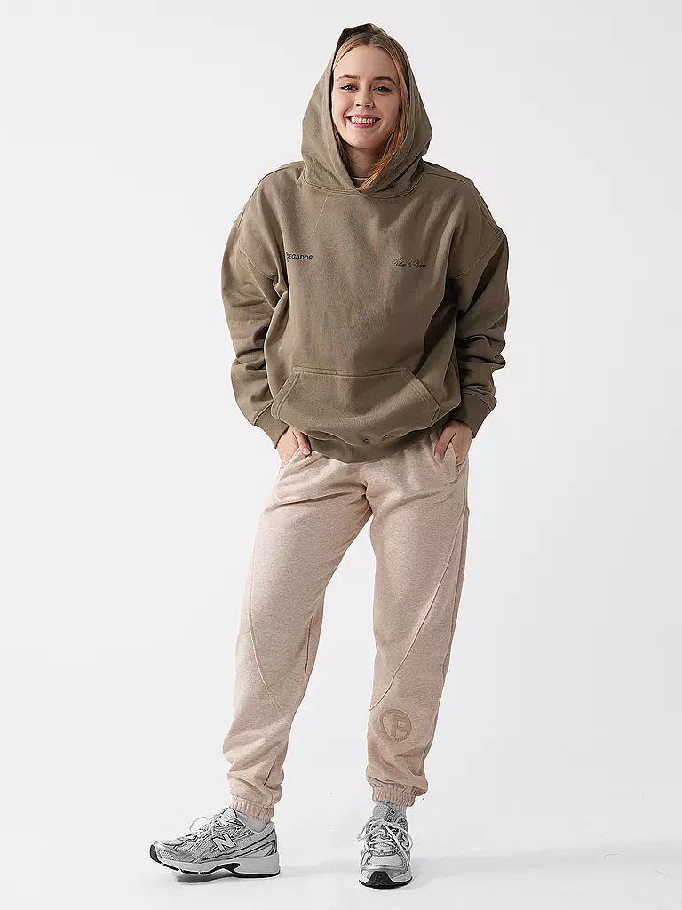 PEGADOR | Sudadera con capucha - Hoodie FIA | Marrón claro