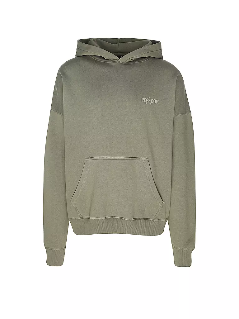 PEGADOR | Sudadera con capucha - Hoodie MINER | Oliva
