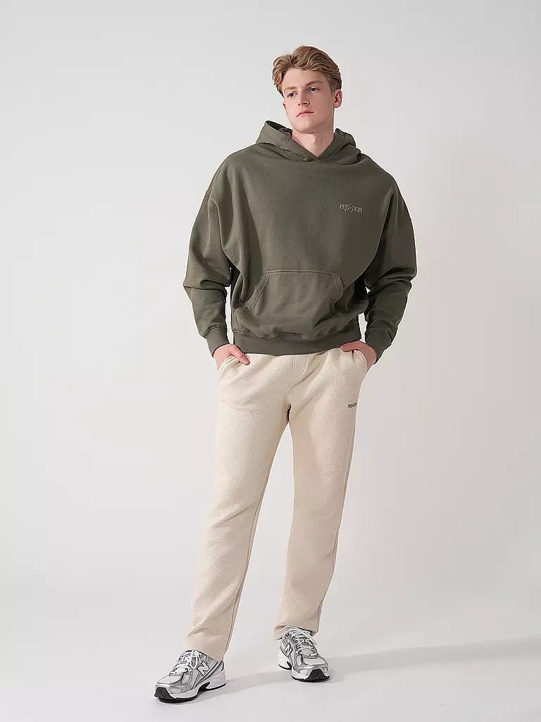 PEGADOR | Sudadera con capucha - Hoodie MINER | Oliva