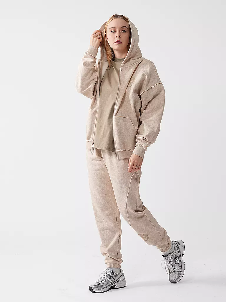 PEGADOR | Sudadera con cremallera JOHANNA | Beige
