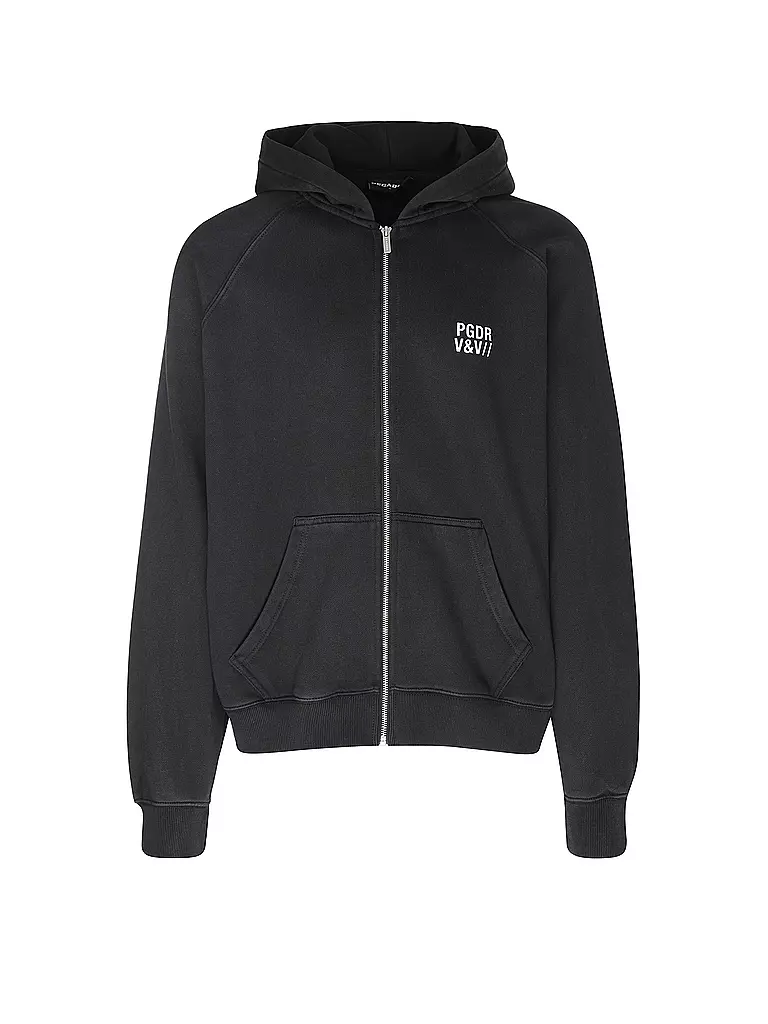 PEGADOR | Sudadera con cremallera | Negro