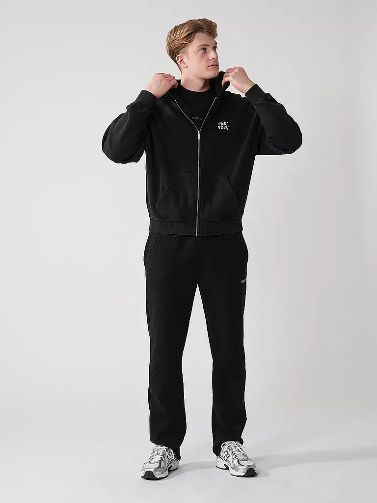 PEGADOR | Sudadera con cremallera | Negro