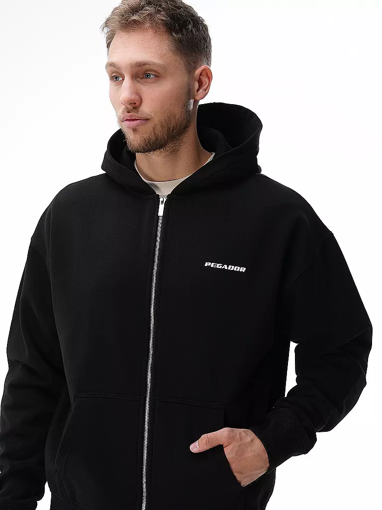 PEGADOR | Sweatjacke  | Negro