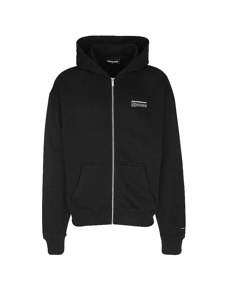 PEGADOR | Sweatjacke CHASE | Negro