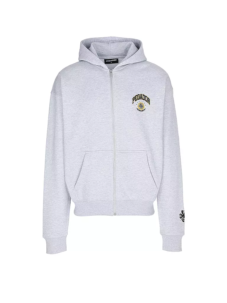 PEGADOR | Sweatjacke SMITH  | Gris