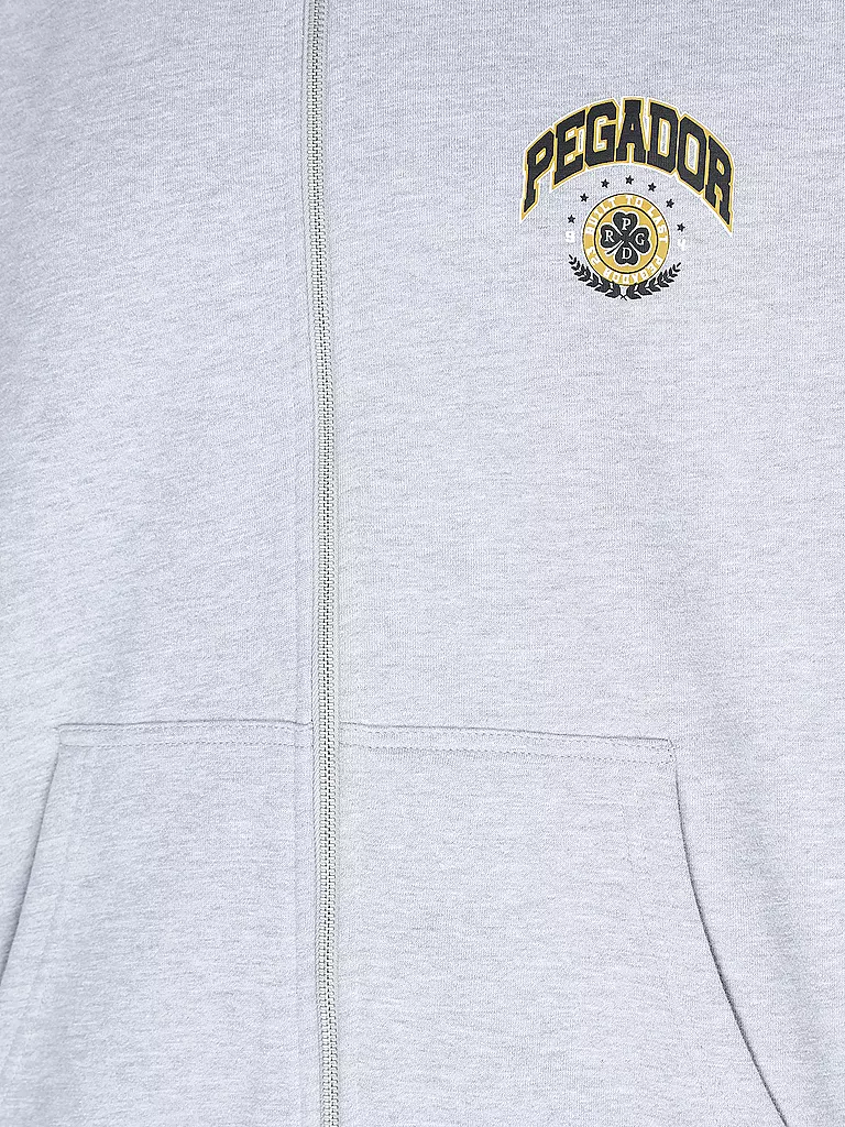 PEGADOR | Sweatjacke SMITH  | Gris