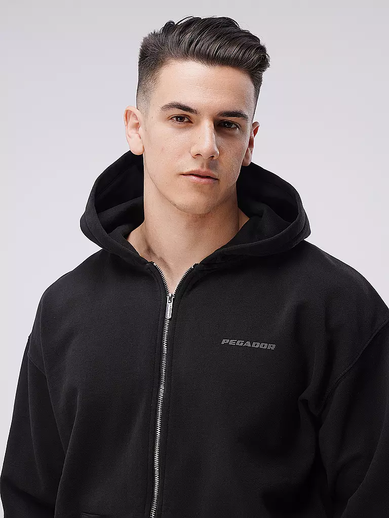 PEGADOR | Sweatjacke | Negro