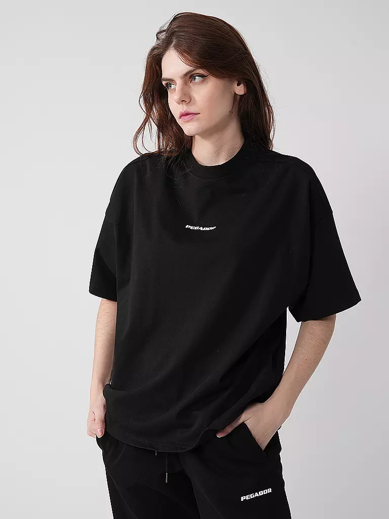 PEGADOR | T-Shirt BRACY HEAVY | Negro