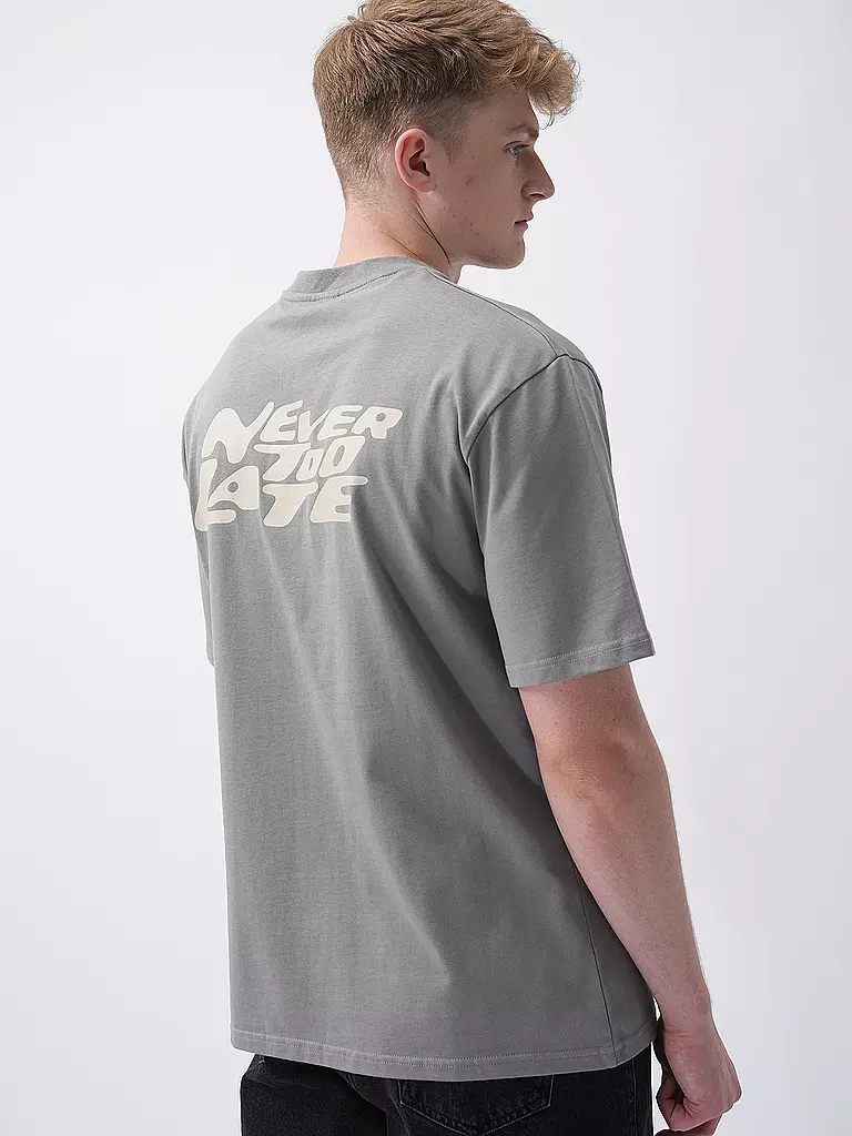 PEGADOR | T-Shirt Oversized Fit NARSON | Gris
