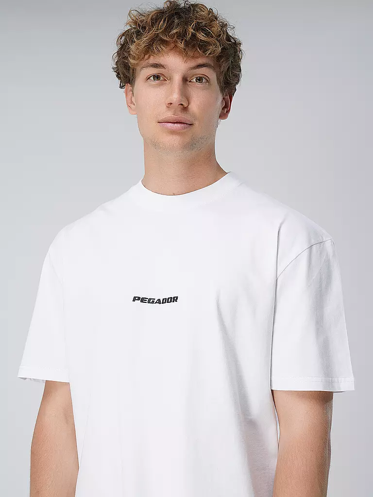 PEGADOR | T-Shirt Oversized Fit | Blanco