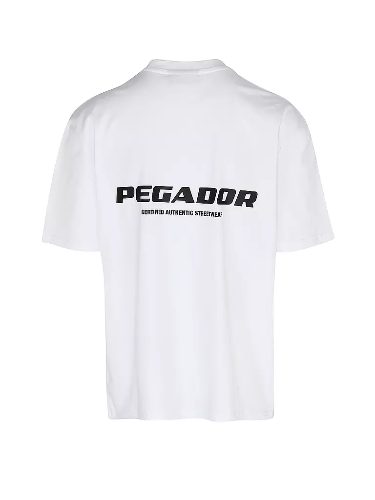 PEGADOR | T-Shirt Oversized Fit | Blanco