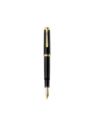 PELIKAN | Pluma estilográfica M1000 negra, grosor de plumín M