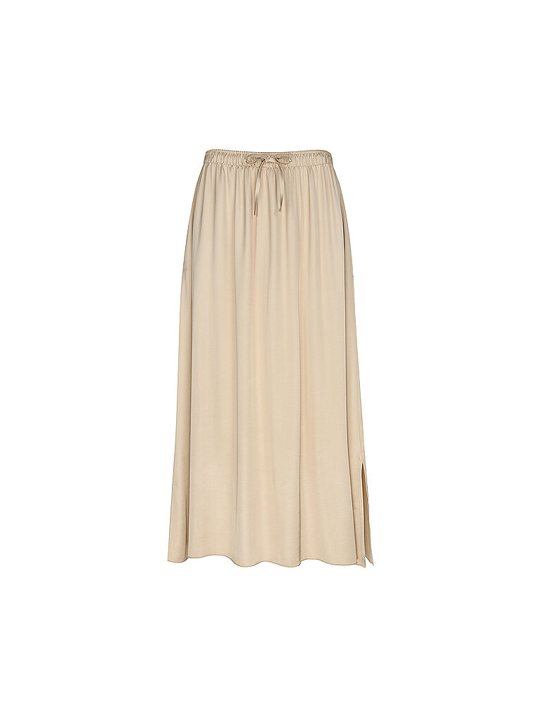Midi falda marrón claro XXL