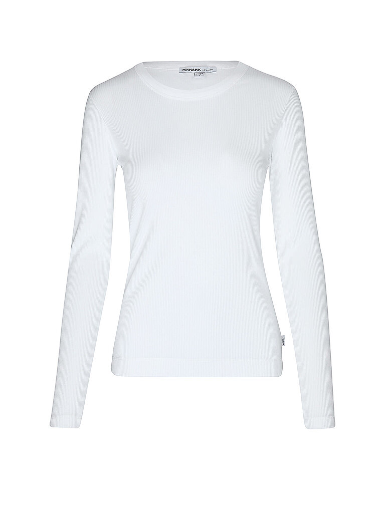 PENN&INK Camiseta de manga larga blanco