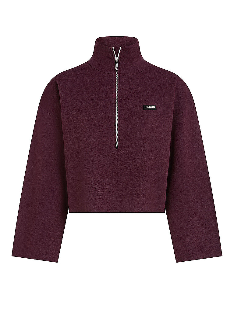 PENN&INK Troyer Pullover rojo oscuro