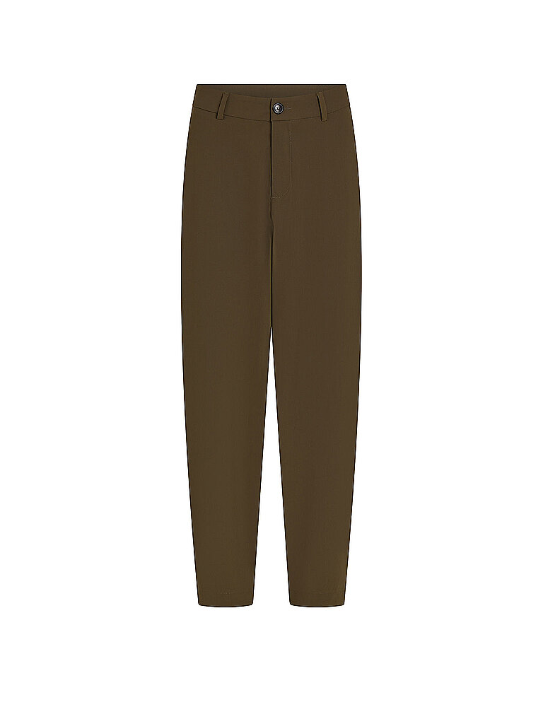 PENN&INK Pantalón Barrel Leg marrón